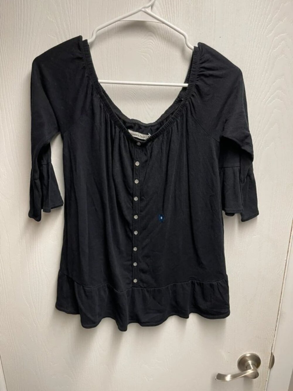 Abercrombie Black Shirt NWT Size Medium